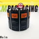 double custom packaging 10ml with thank you stickers for dried fruit 1