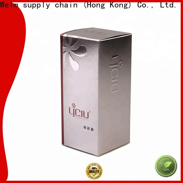 Welm shiny gift box with red vinyl sticker for toy 1