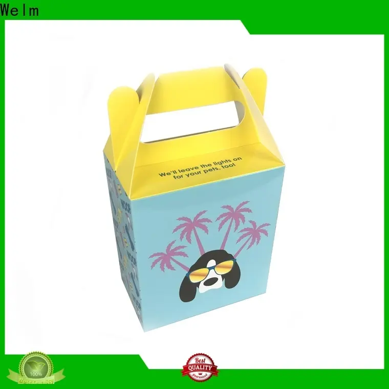 Welm eco friendly food packaging with color printed food grade material for pet food 1