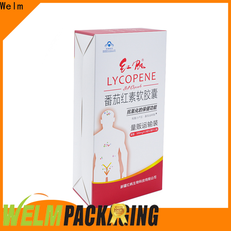 drug custom printed boxes standard with color printed food grade material for sale 1