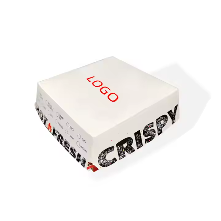 Custom Eco-Friendly Recyclable Kraft Paper Burger Box Fast Food Takeaway Packaging 5
