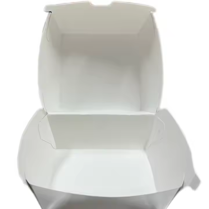 Free Design Custom Logo Recyclable Burger Box Wholesale Fast Food Takeaway Packaging 7
