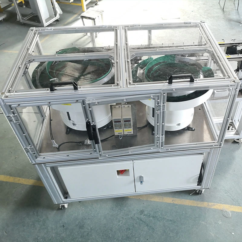 Automotive plastic cover vibratory feeder system for automotive industry 1