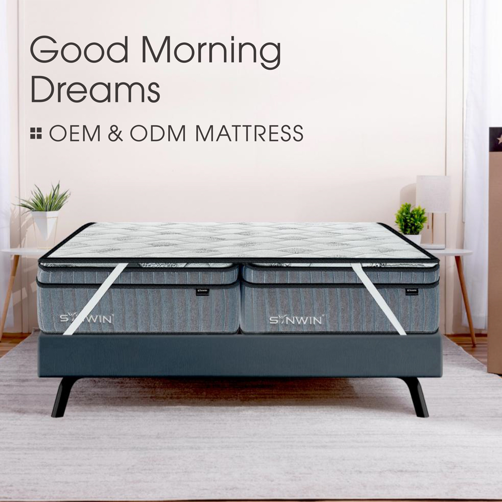  Quality Hotel mattress single size mattress king size mattress Manufacturer | Synwin 