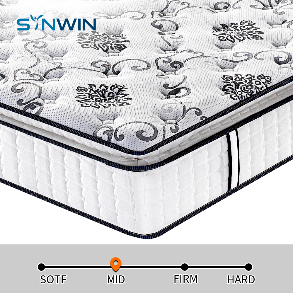 Synwin travesseiro colchão de molas ensacadas de espuma macia de alto nível 7