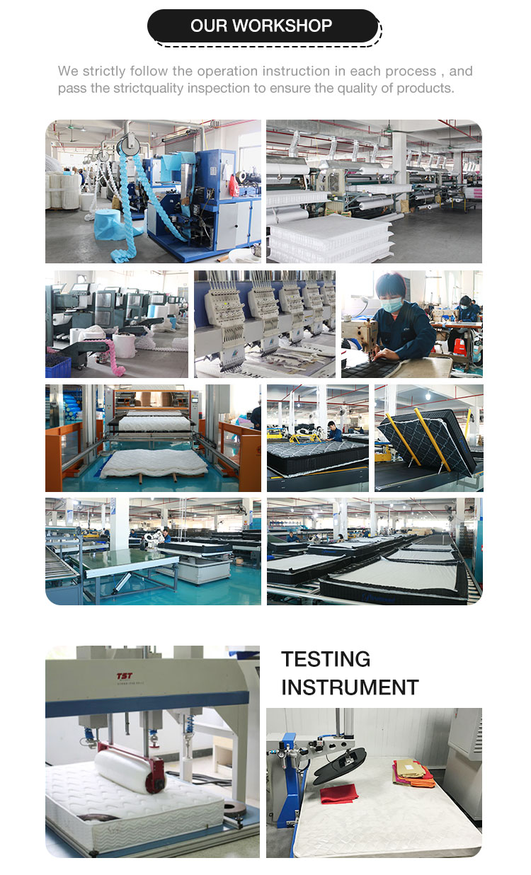 저렴한 개인화된 경쟁력 있는 가격 호텔 박스 스프링 매트리스 10