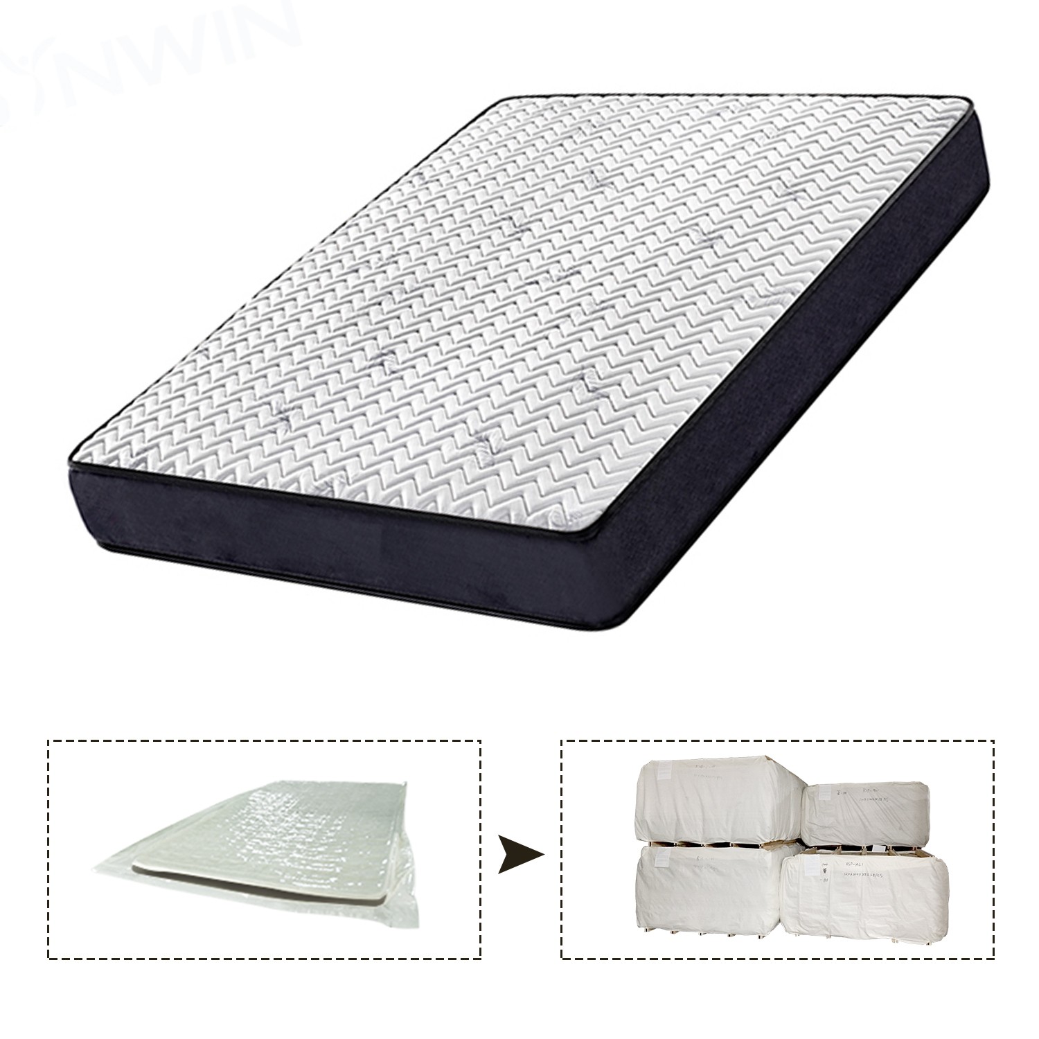 21cm premium soft medium bonnell spring coil matiresi 6