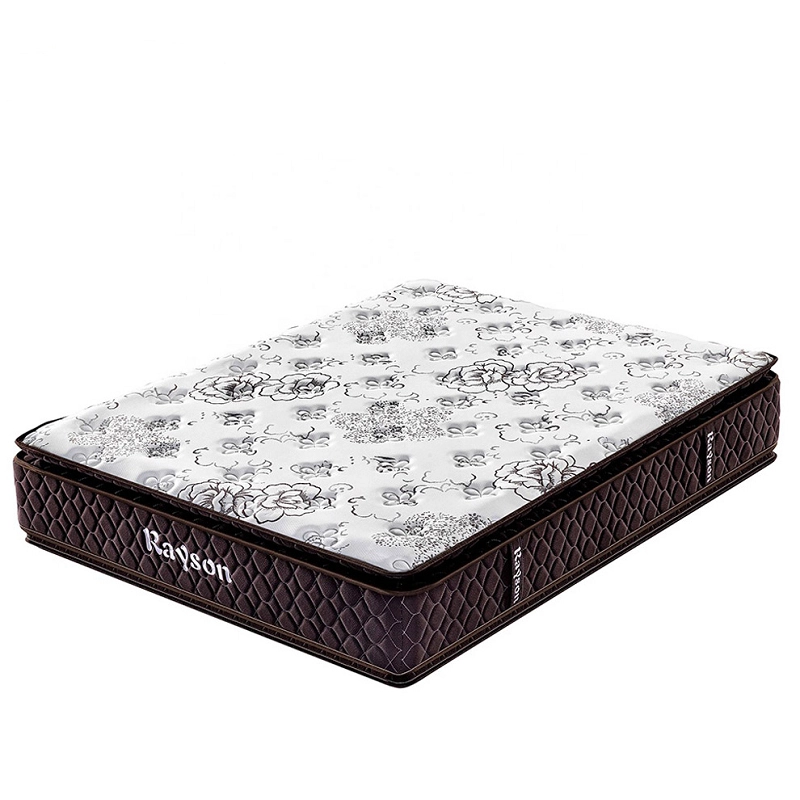 High Quality Luxury 5 star hotel Rolled Up King Size Pocket Spring Bed Mattress 1