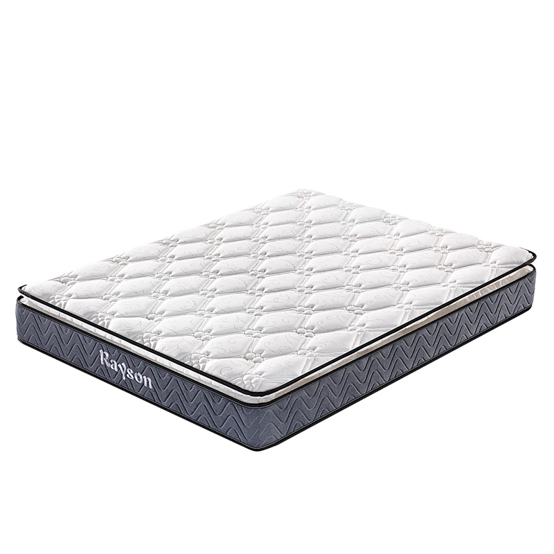 Pasgemaakte 10 Duim Luukse Kussing Top Enige Grootte Beskikbaar Kwaliteit Bonnell Spring Matras 1
