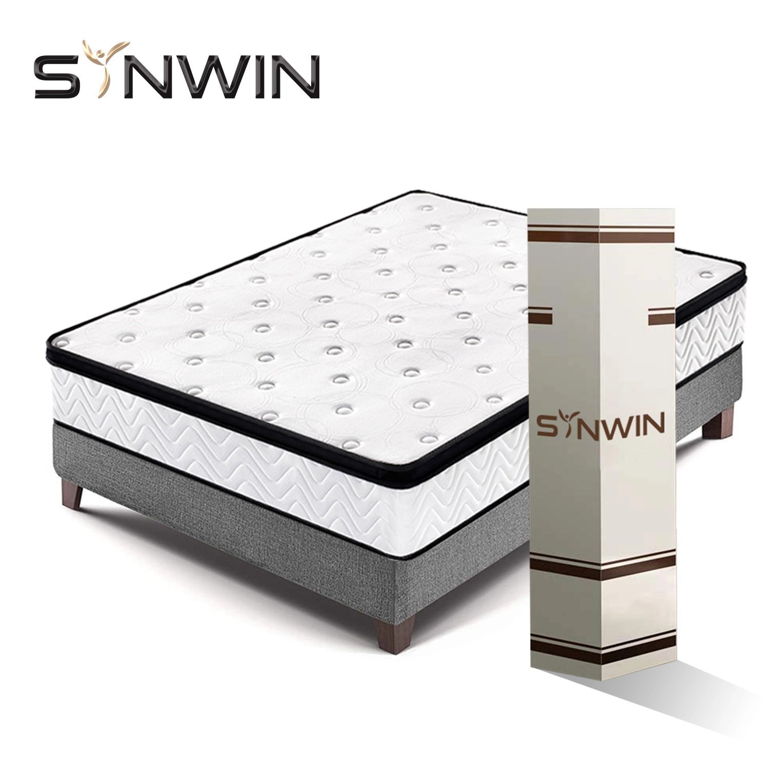 Chili Synwin China Factory direkte Luukse 25 cm harde spoel colchon sakveer matras2 1