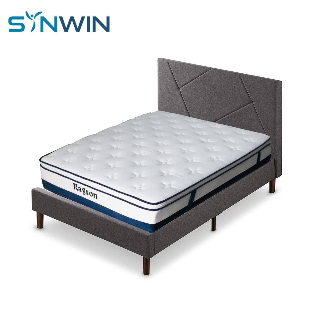 சின்வின் ஒரு பெட்டியில் பாக்கெட் ஸ்ப்ரங் மெத்தை தொழிற்சாலையை வசதியாக ரோல் அப் செய்யும் 2