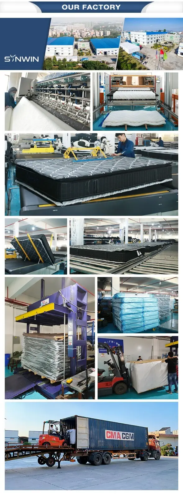 top brand soft mattress factory price for star hotel 6