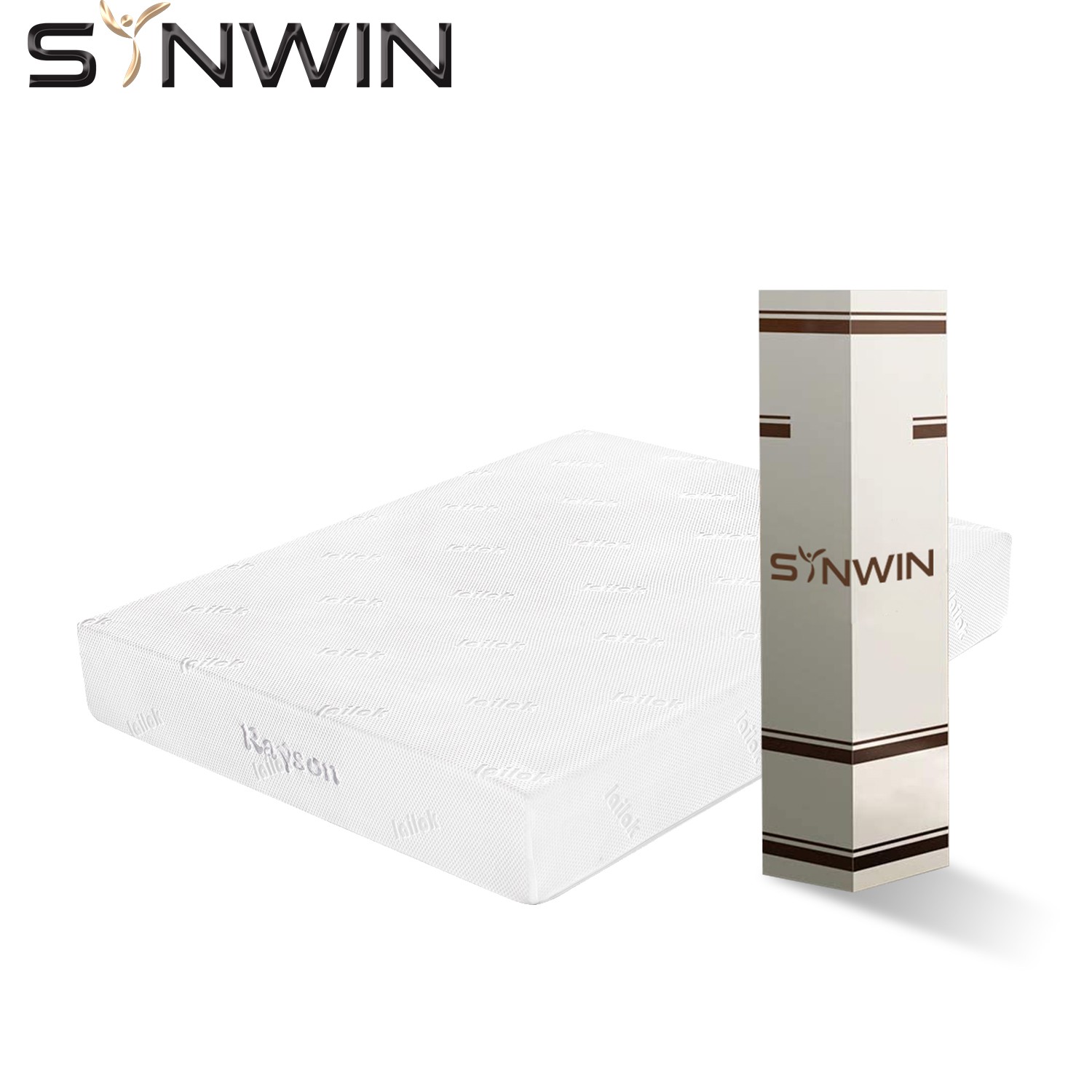 Colchão de espuma viscoelástica com molas ensacadas Synwin 4