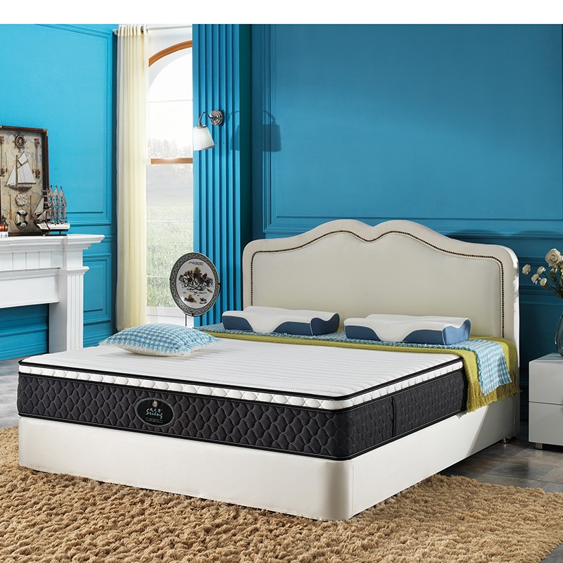 pocket spring mattress in a box bed queen memory foam vaccum spring mattress 3