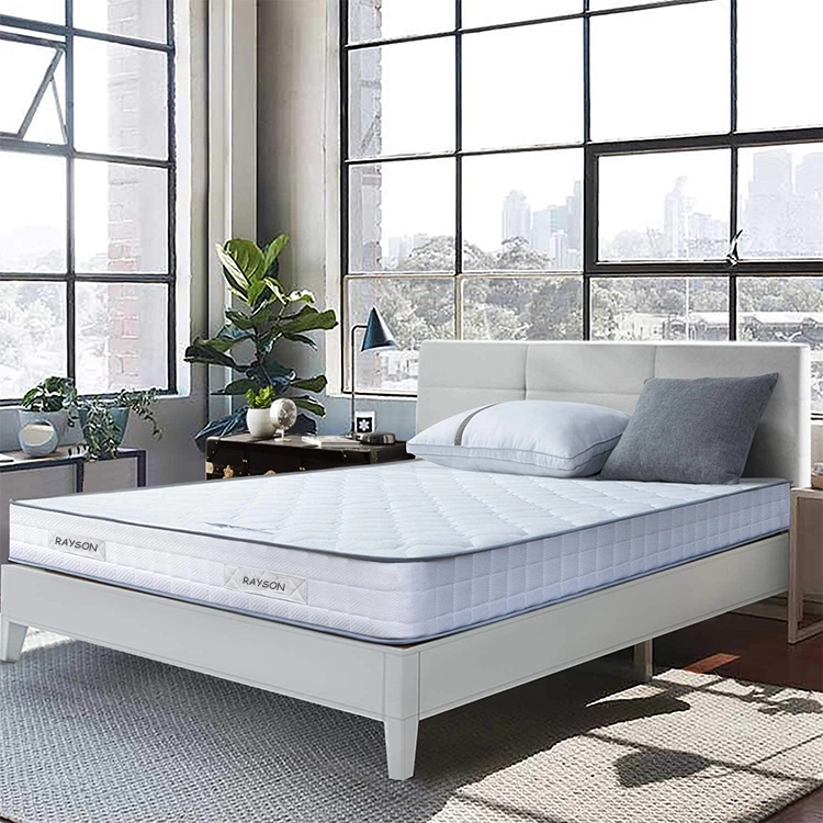 Mattress roll up in box Euro top firm custom factory wholesale pocket spring mattress1 1