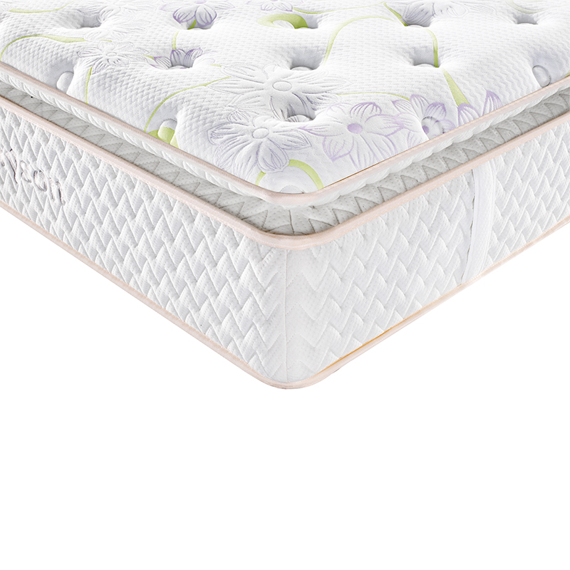 Synwin factory hotel luxury pocket spring double bed mattress with flower and leaves patten like in the forest 4