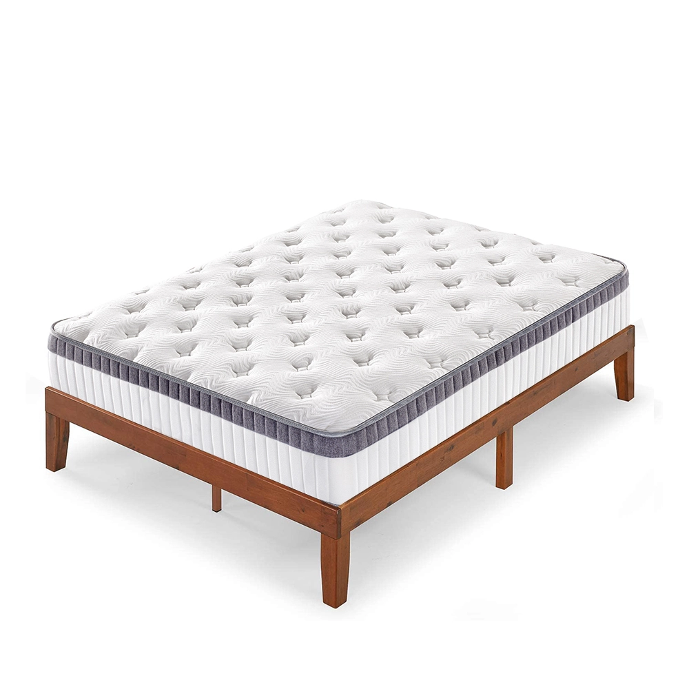 Mattress roll up in box Euro top firm custom factory wholesale pocket spring mattress2 1
