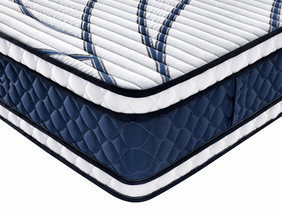 Sofe gel memory bed foam mattress pocket spring coils single bed latex queen mattress and box spring 15