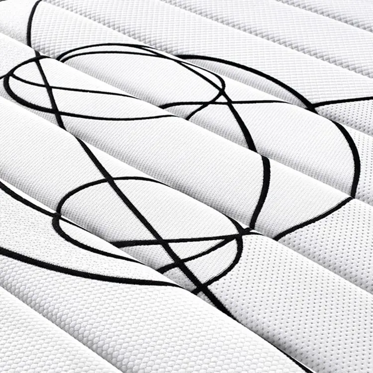 Synwin factory hotel luxury pocket spring double bed mattress with flower and leaves patten like in the forest10 3