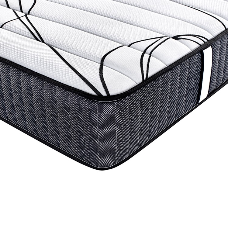 Materasso a molle e materasso king size in schiuma a spirale tascabile all'ingrosso diamantata 14