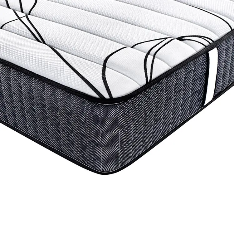 Synwin factory hotel luxury pocket spring double bed mattress with flower and leaves patten like in the forest10 5