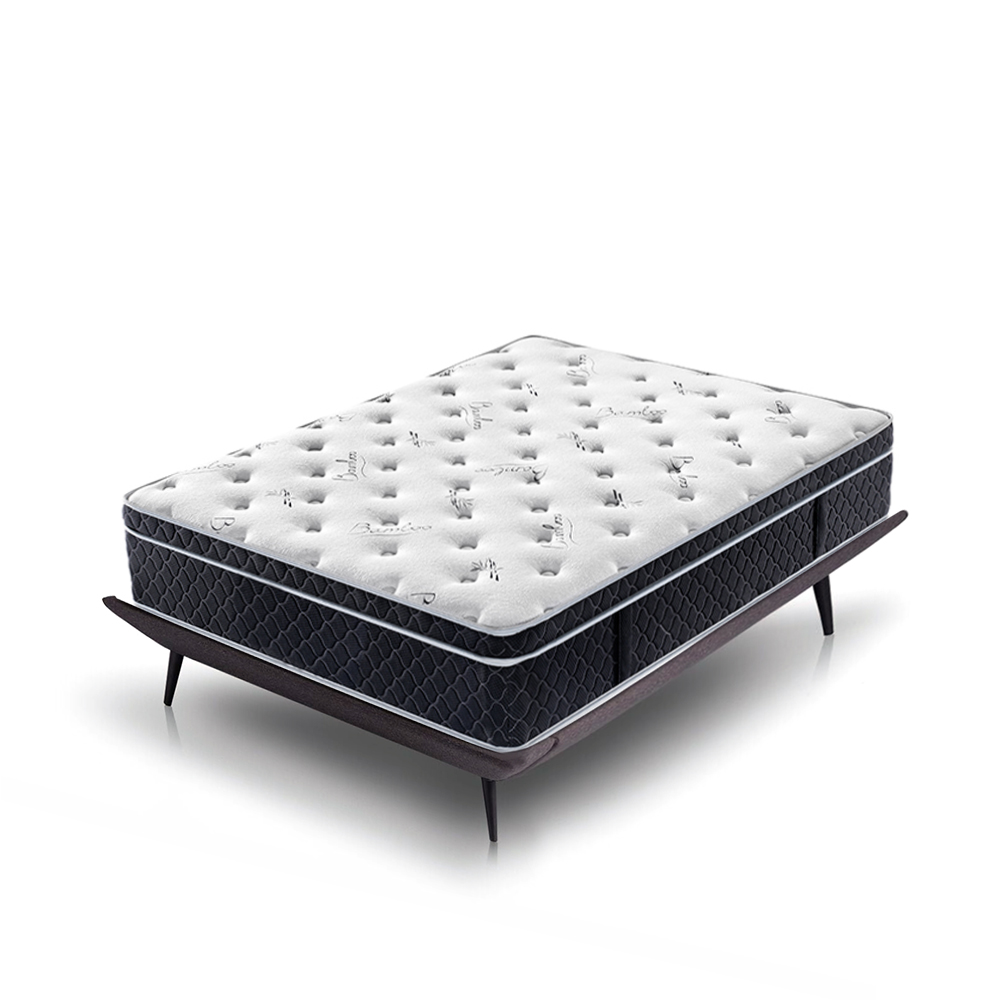 Euro Top High Quality Memory Foam Pocket Spring Bed Mattress 5