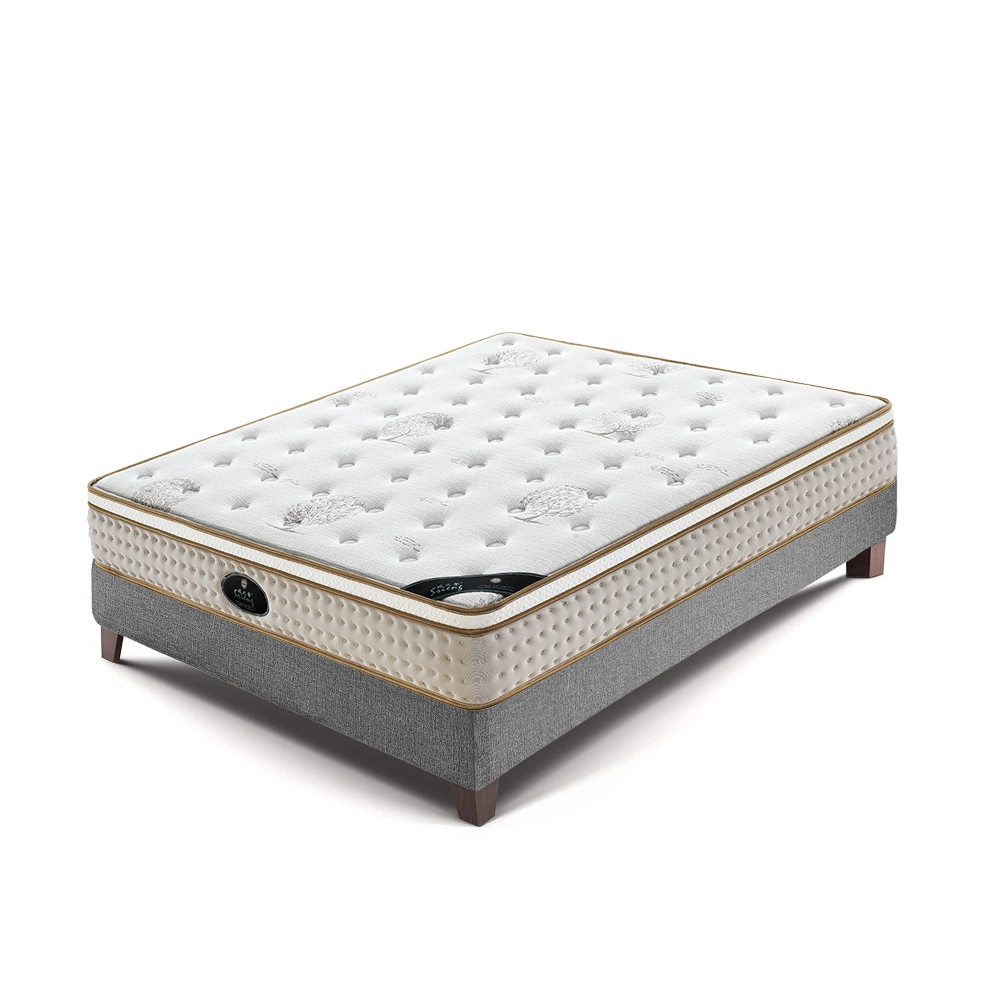 high end nga hotel gamit ang memory foam euro top pocket spring coil mattress