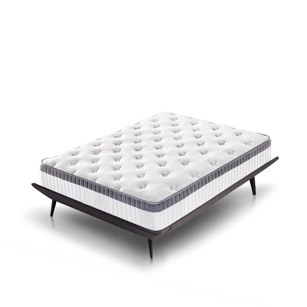 Synwin factory hotel luxury pocket spring double bed mattress with flower and leaves patten like in the forest22 2