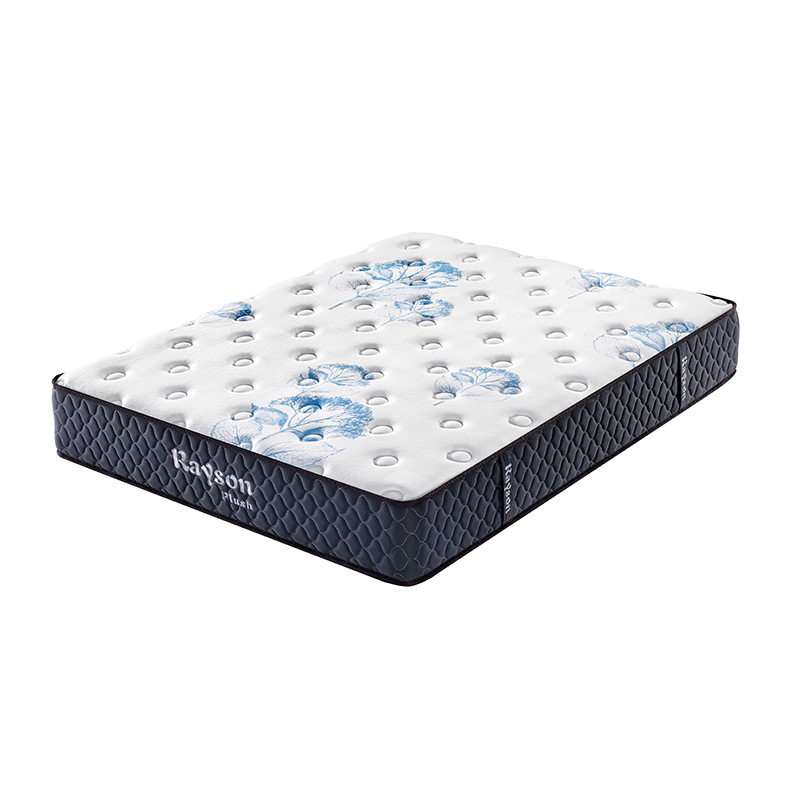Materasso a molle insacchettate in memory foam con parte superiore aderente, tessuto a maglia di tutte le dimensioni 5