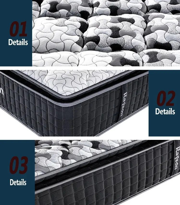 best sleep experience hotel mattress suppliers top-selling with gel memory foam 3