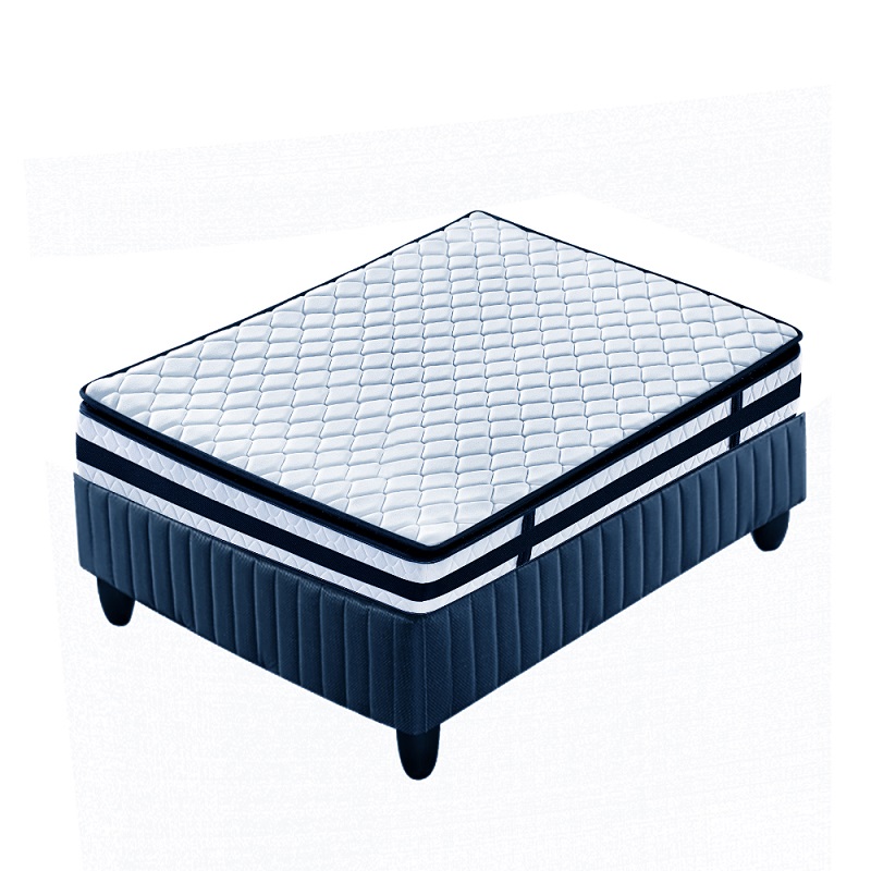 Vacuum Compress Twin Size Bonnell Coil Kudde Toppmadrass 5