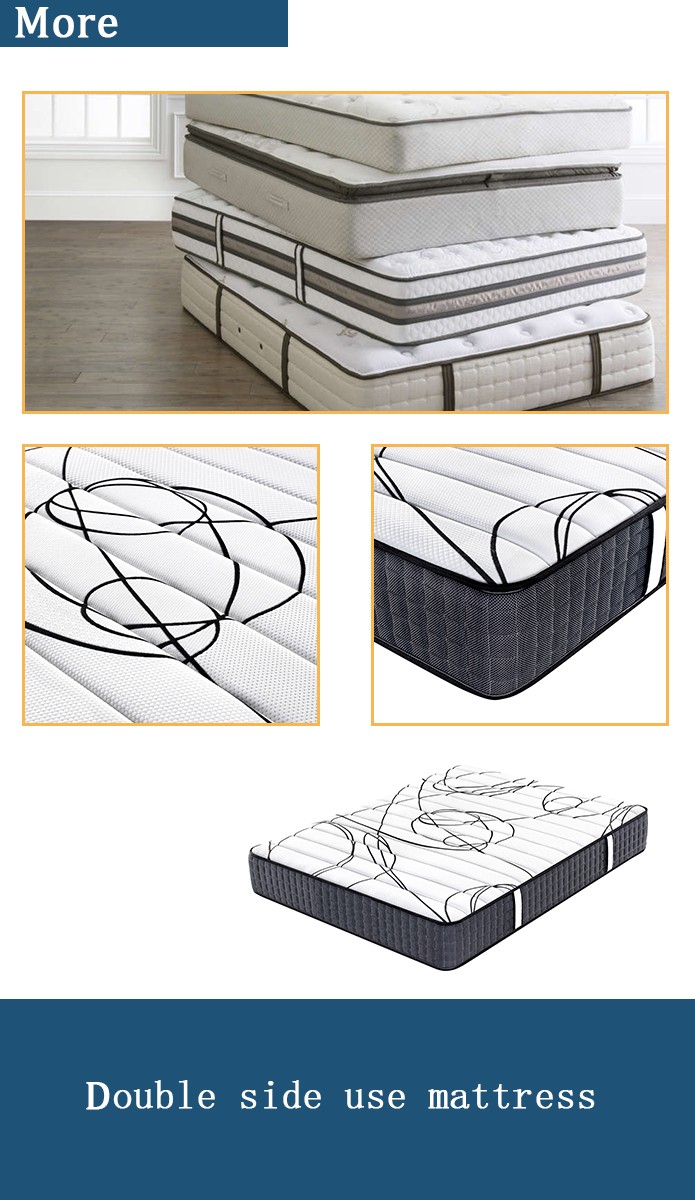 obostrana upotreba modernog uskog gornjeg tvrdog madraca s džepićastim oprugama 5