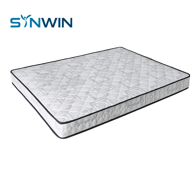 18cm rolled mattress factory cheap bonnell spring roll up king size mattress bed 1