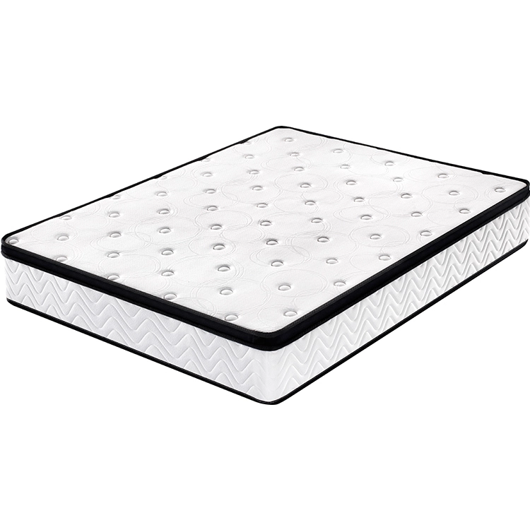 25cm euro top wholesale mattress roll up spring mattress in box 1