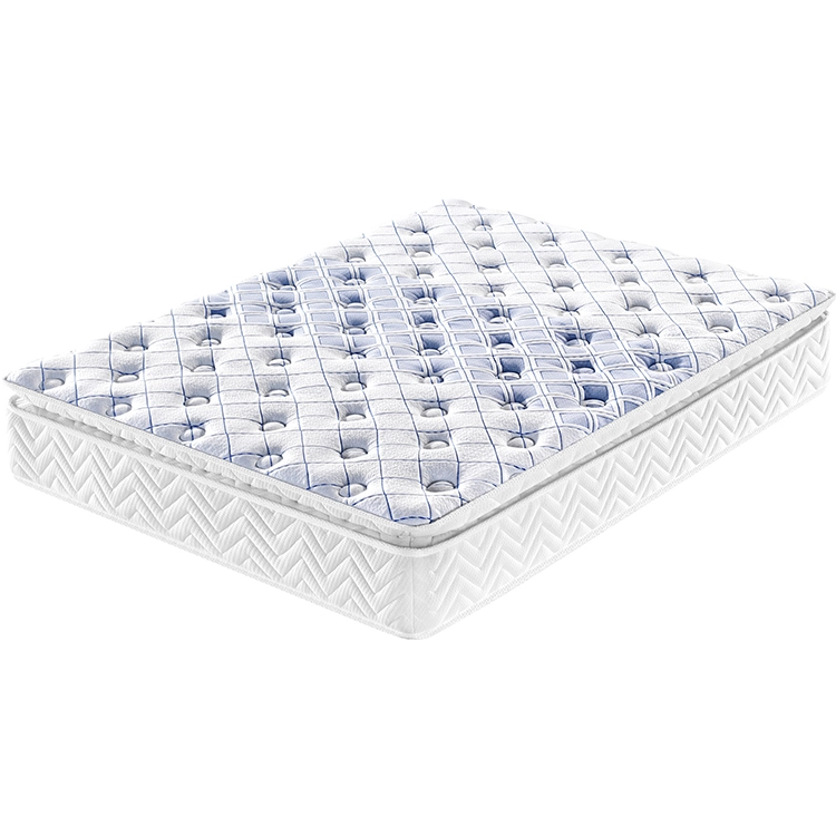28cm memory foam pocket spring mattress pillow top amerian standard fireproof mattress 1