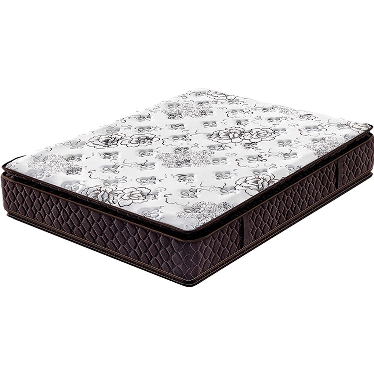 Dubbelkussing Top Pocket Spring Matras Hotel Groothandel Suid-Amerikaanse mark OEM ODM Pas Matras aan 1