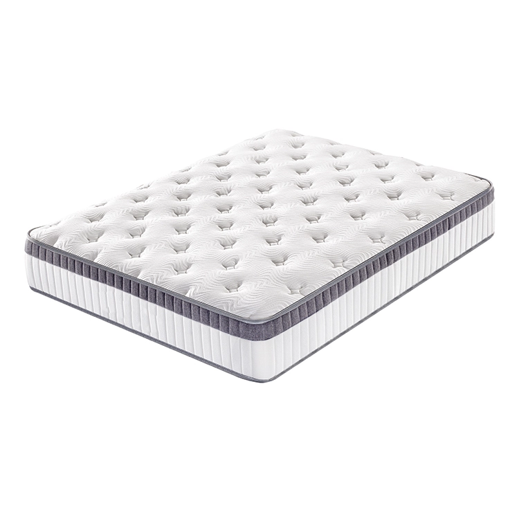 Euro top pocket spring mattress firm custom spring mattress lowest price mattress roll up in box 1