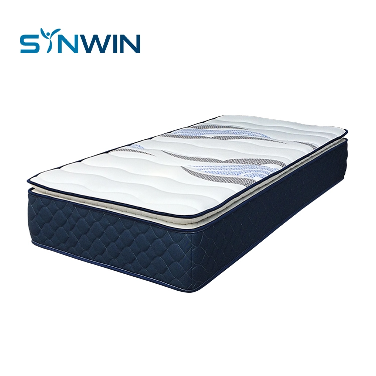 Nuwe ontwerp Huismeubels Geheue-skuimmatras met kussing Top Nuwe OntwerpPocket-veermatras 1