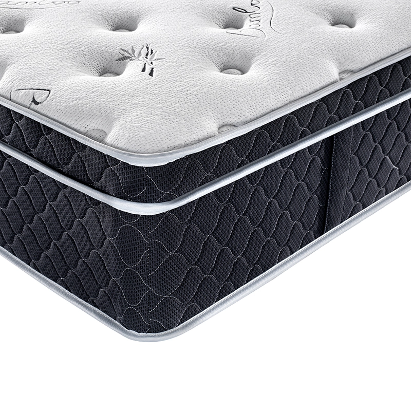 3 Sone Pocket Spring Queen Size saamgeperste bamboes stof veer matras 1