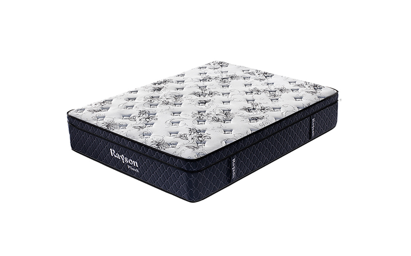 King size euro top foam compress pocket spring mattress wholesale 5