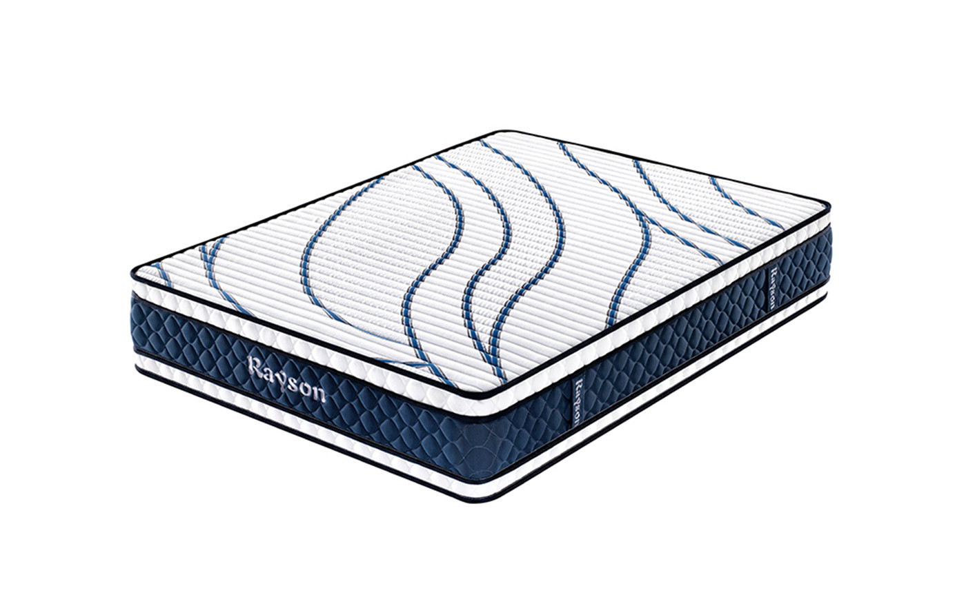 Luxury hotel memory foam latex online bonnell spring mattress two sides available 5