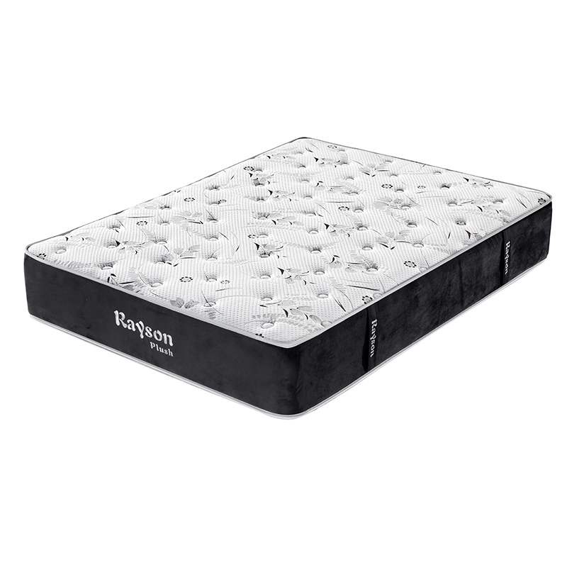Materasso a molle insacchettate Queen size per hotel di lusso con altezza superiore di 30 cm 1