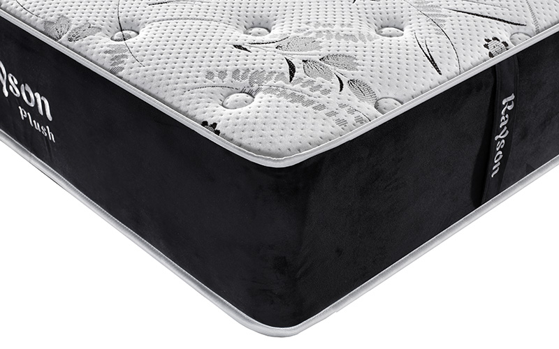 Queen size Luxury hotel tight top 30cm height pocket spring mattress 19