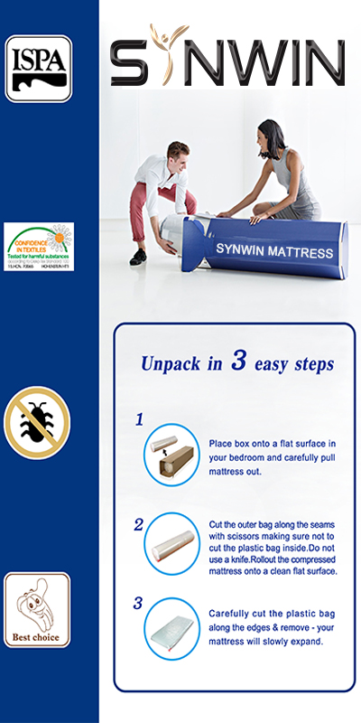 HOW TO PACK AND UNPACK ROLL UP MATTRESS 1