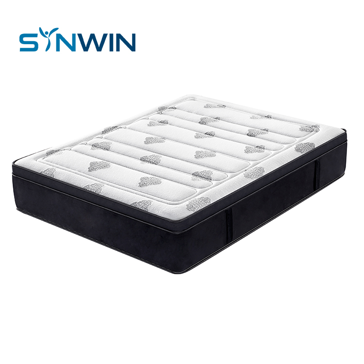 SYNWIN Euro top hotel veermatras jel skuim sakveer matras 1