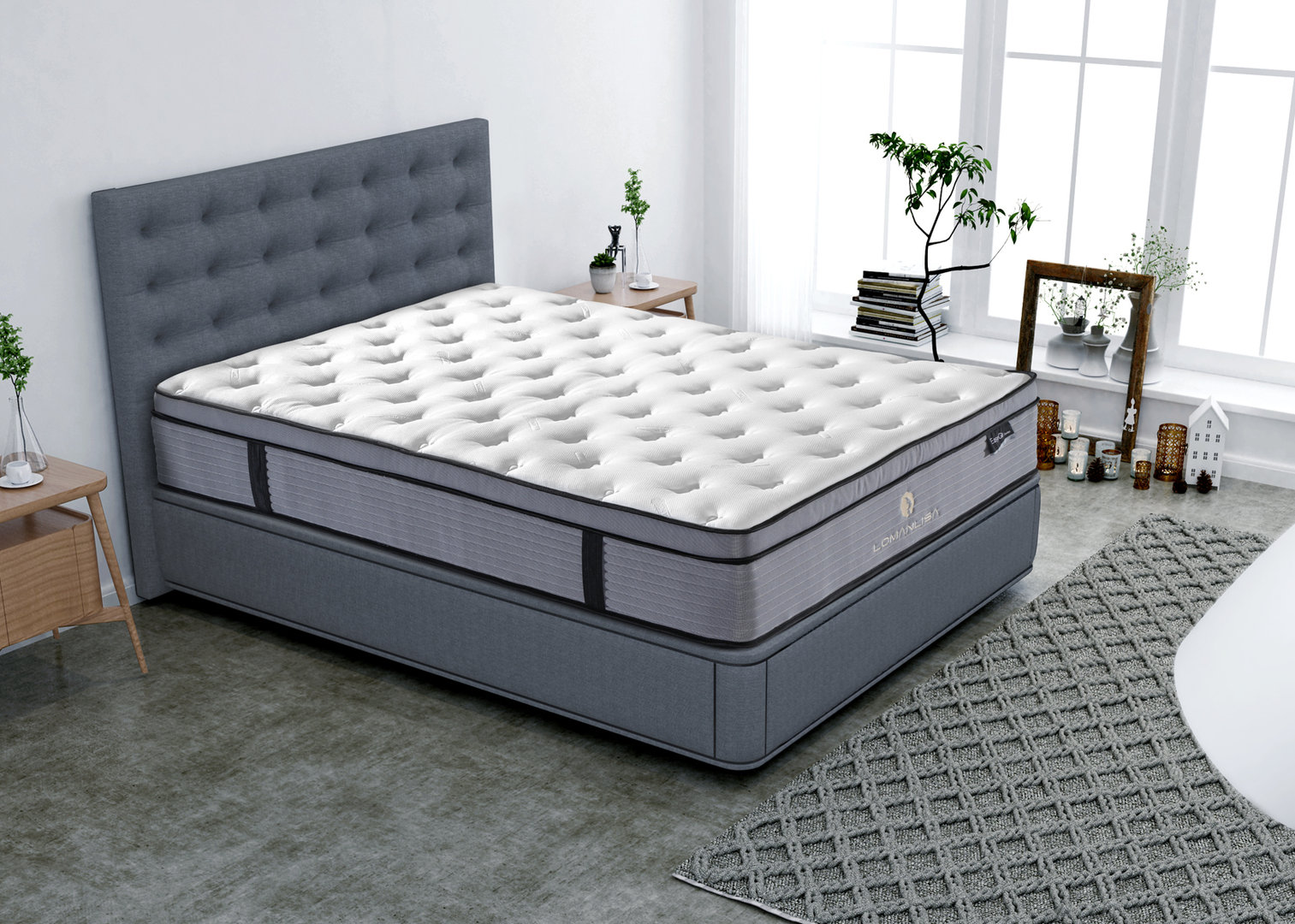 వసంత mattress యొక్క ప్రయోజనాలు మరియు అప్రయోజనాలు 1