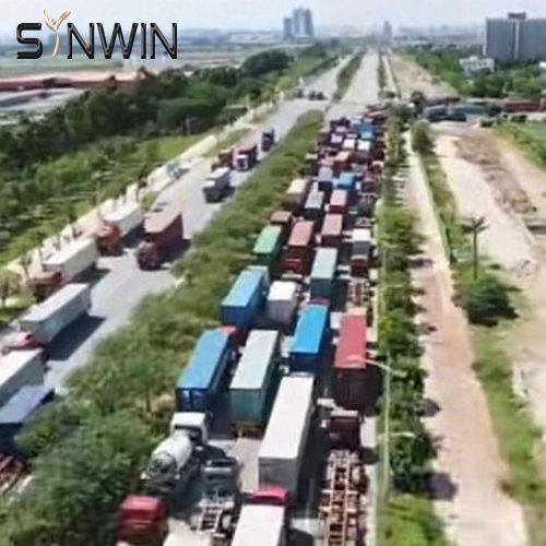 The Nansha port is congested for ten kilometers, and the price of trailers doubles 1