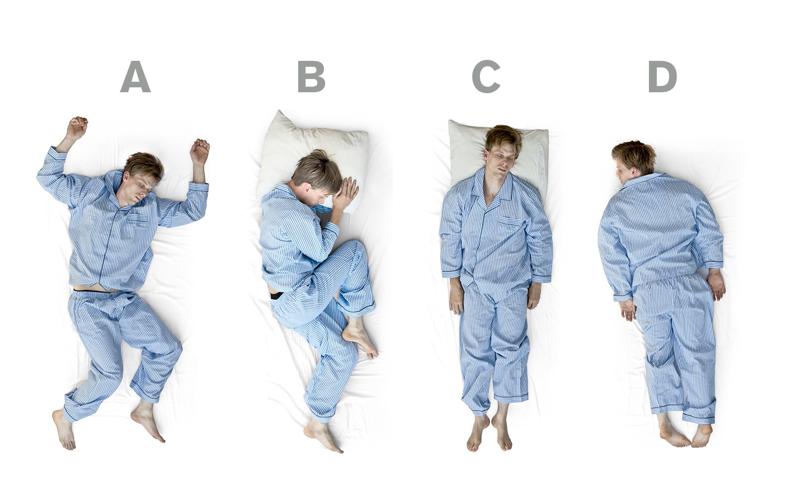 Three Common Sleeping Position 1