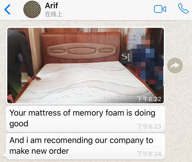 I-40HQ Pocket Spring Rolled Indaba Yokuthenga 1