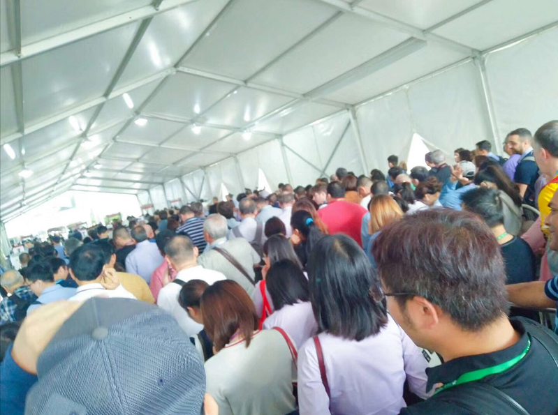 Synwin show på 124TH Canton Fair 2